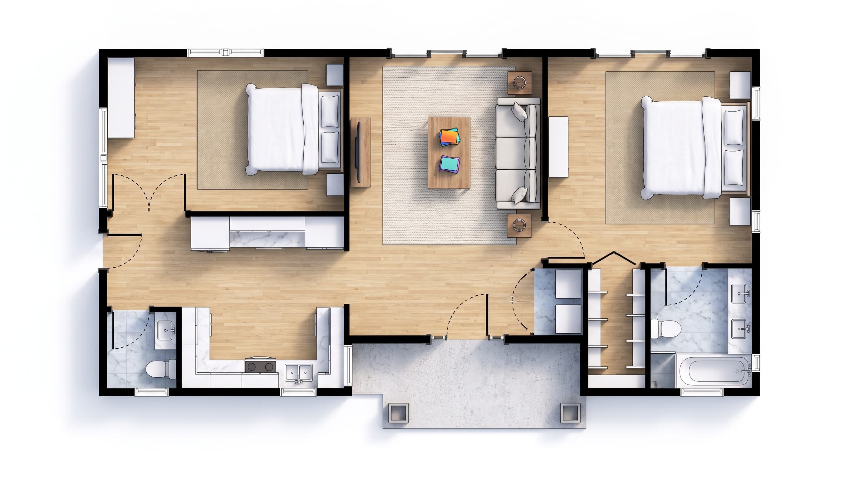 Modelo Valle Central - vista 2